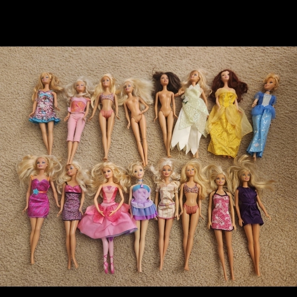 Barbie Mattel Lot‎ Of 16 Various GUC 2000s